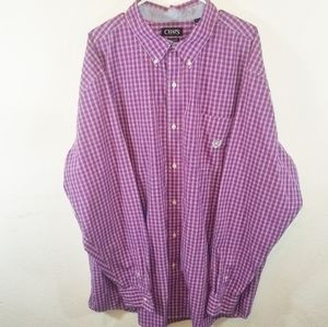 Chaps Button Down 3XLT